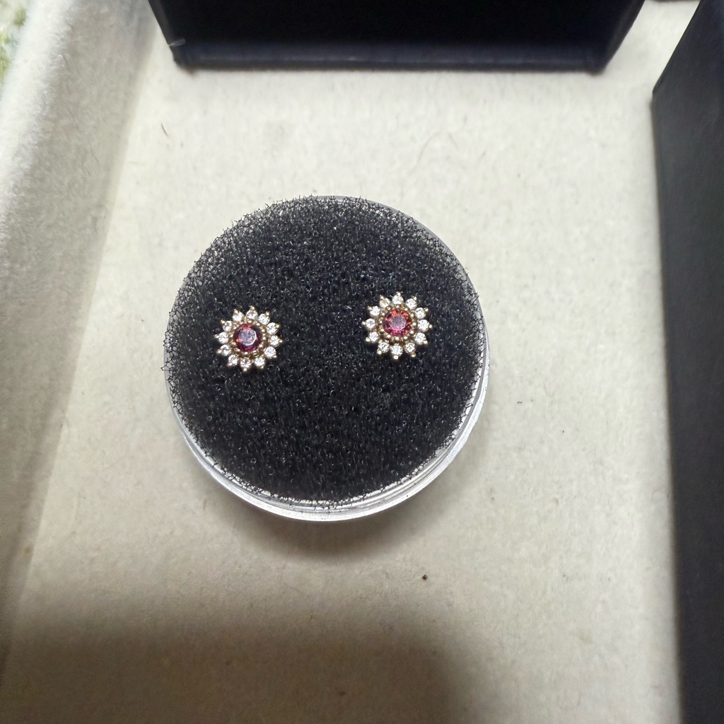 Bvla Rose Flower 14k Gold 1816g Internally Threaded End